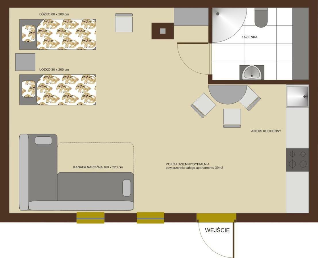 Ferienwohnung Siedlisko Besiekiery Exterior foto